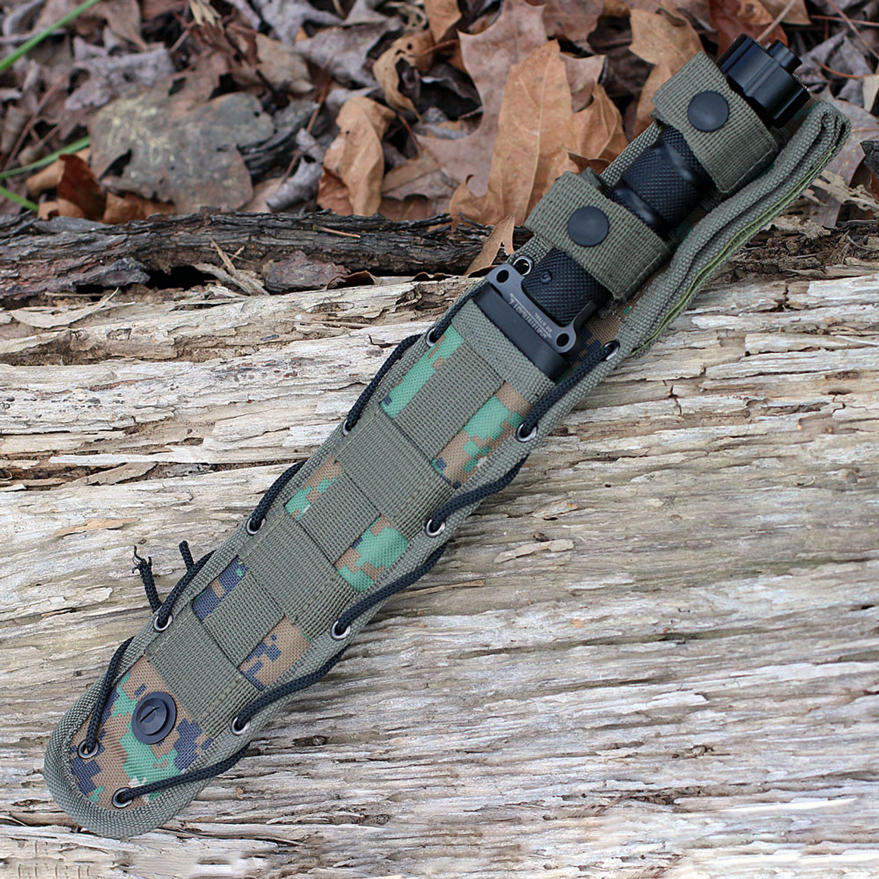 Kizlyar Supreme KK0078 Survivalist Z, 7.25" D2 Combo Blade, Dural Handle, Nylon Sheath