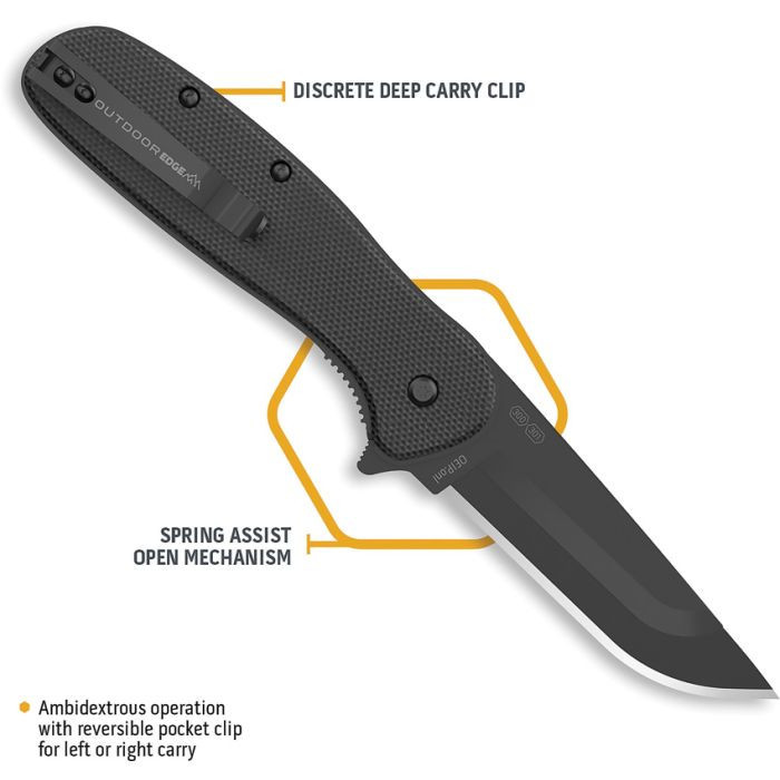 Outdoor Edge Razor VX2 Replaceable | OEVX230B | Knifeworks