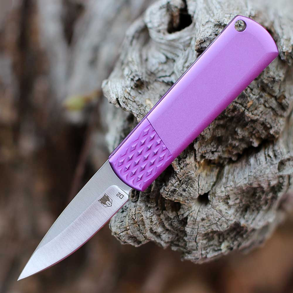CobraTec Compact Hidden Release Auto | CTCHRPUR | Knifeworks