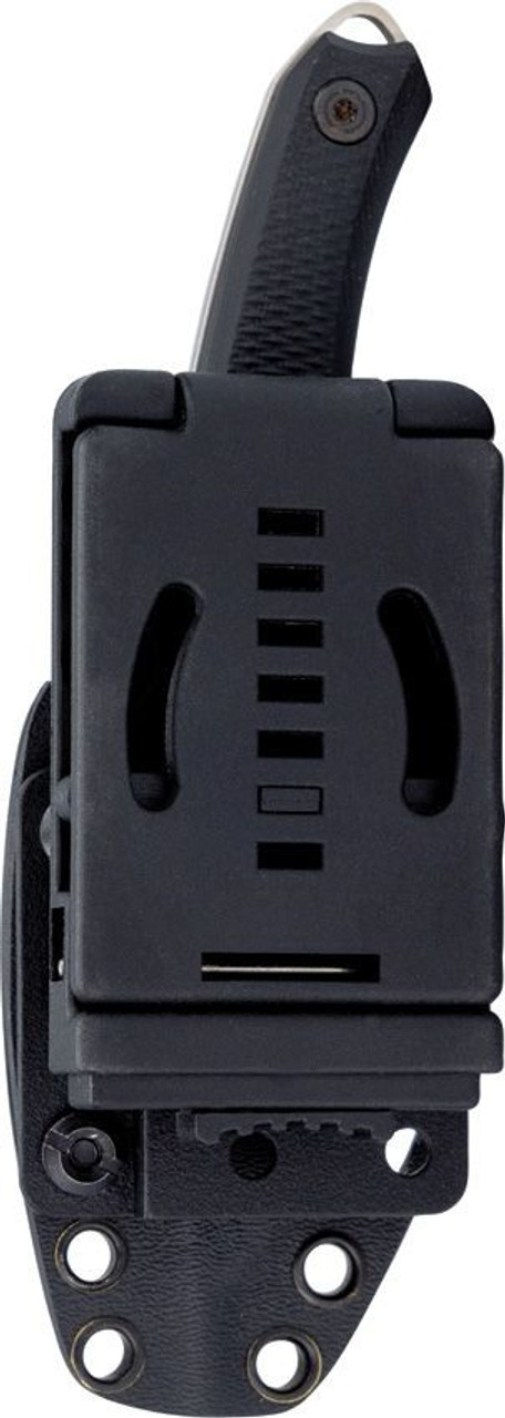 Buck Alpha Scout Elite (BU662BKS) 2.875" CPM-MagnaCut Satin Drop Point Plain Blade, Black Textured G-10 Handle, Black Kydex Sheath