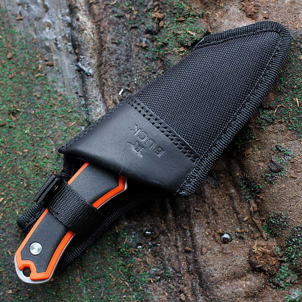 Buck Alpha Hunter Select with sheath