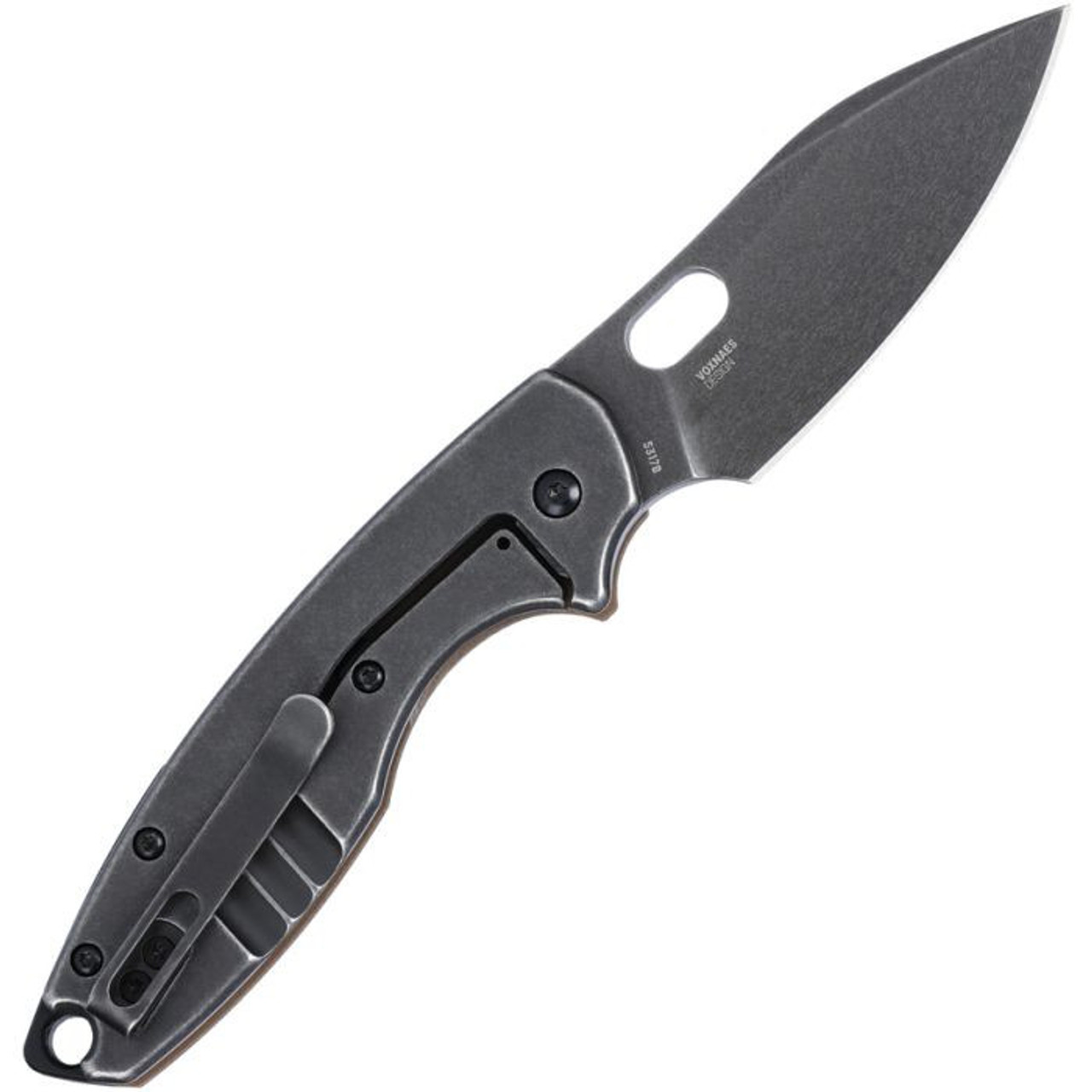 CRKT Pilar III (CR5317B) 2.97" D2 Stonewashed Drop Point Plain Blade, Earth Brown Textured G-10 Handle with Blackwashed Stainless Steel Back Handle