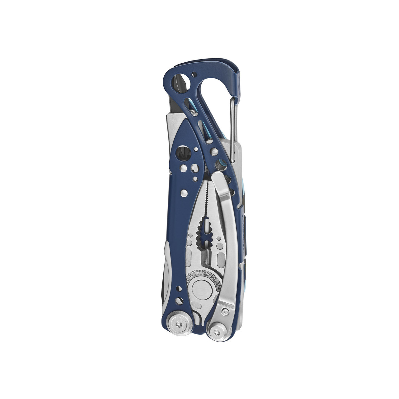 Leatherman 833125 Skeletool CX, Nightshade Anodized Aluminum Handle - (7 TOOLS)