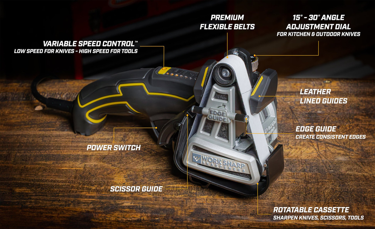 Work Sharp Knife and Tool Sharpener Ken Onion Edition MK.2 (WSKTS-KO MK.2)