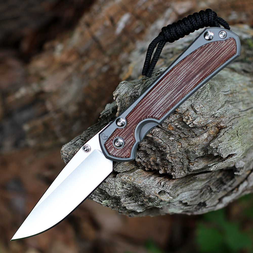 CRK Small Sebenza 31 - MagnaCut, Nat Micarta S31-1660 | Knifeworks