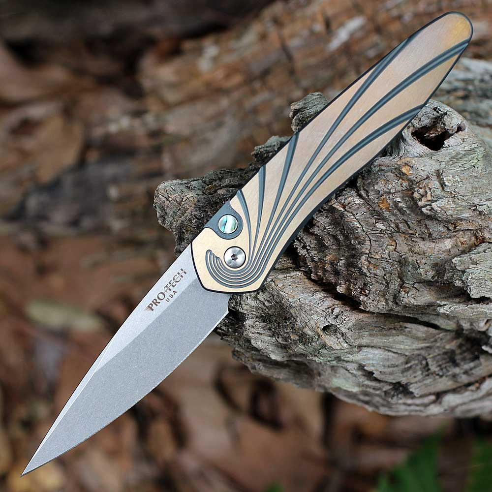 BLESS 新品　PROLO-T Pro-Tech Newport Auto 2024 Blade Show ATL Custom002 | 24NEWPORT002