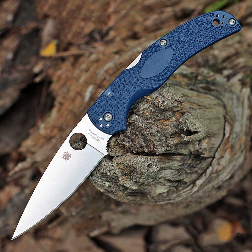 Spyderco Native Chief Lightweight CPM SPY27 Cobalt Blue C244PCBL