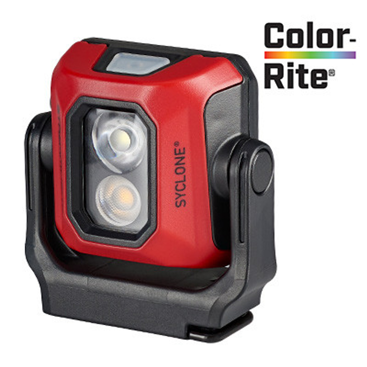 Streamlight Syclone (ST61510) Red Rechargeable Work Light, 400 Lumens