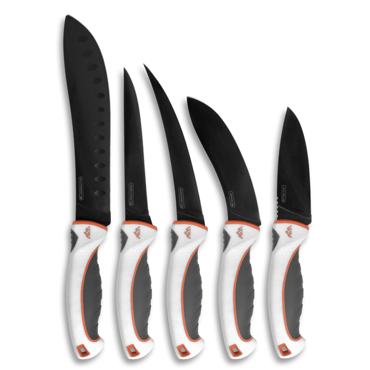 Outdoor Edge 6 Piece Professional Grade Processing Knife Set (EM-1)