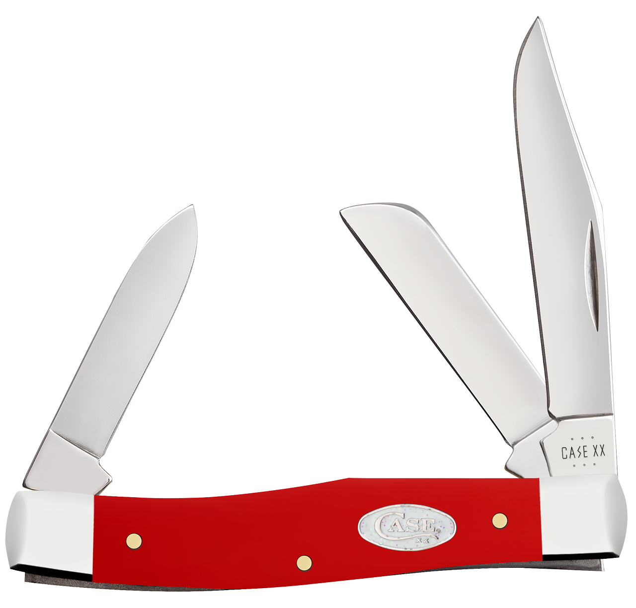 Case SparXX Medium Stockman 56982 Red Synthetic Smooth (43032 SS)