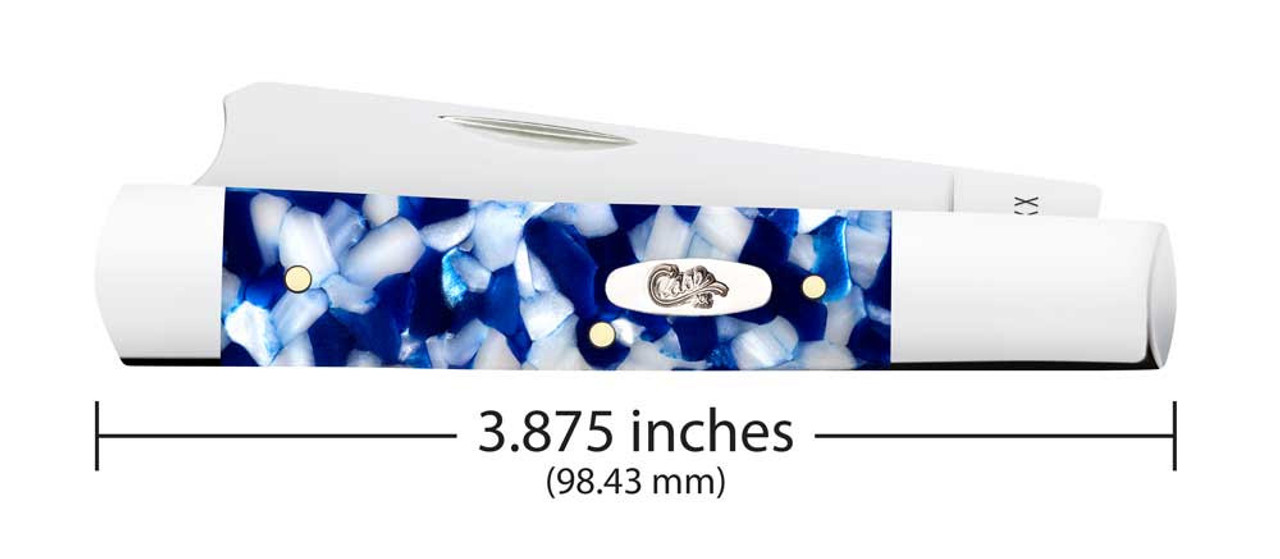 Case Razor 70727 - Smooth Blue Crackle Kirinite (102005RAZ SS)