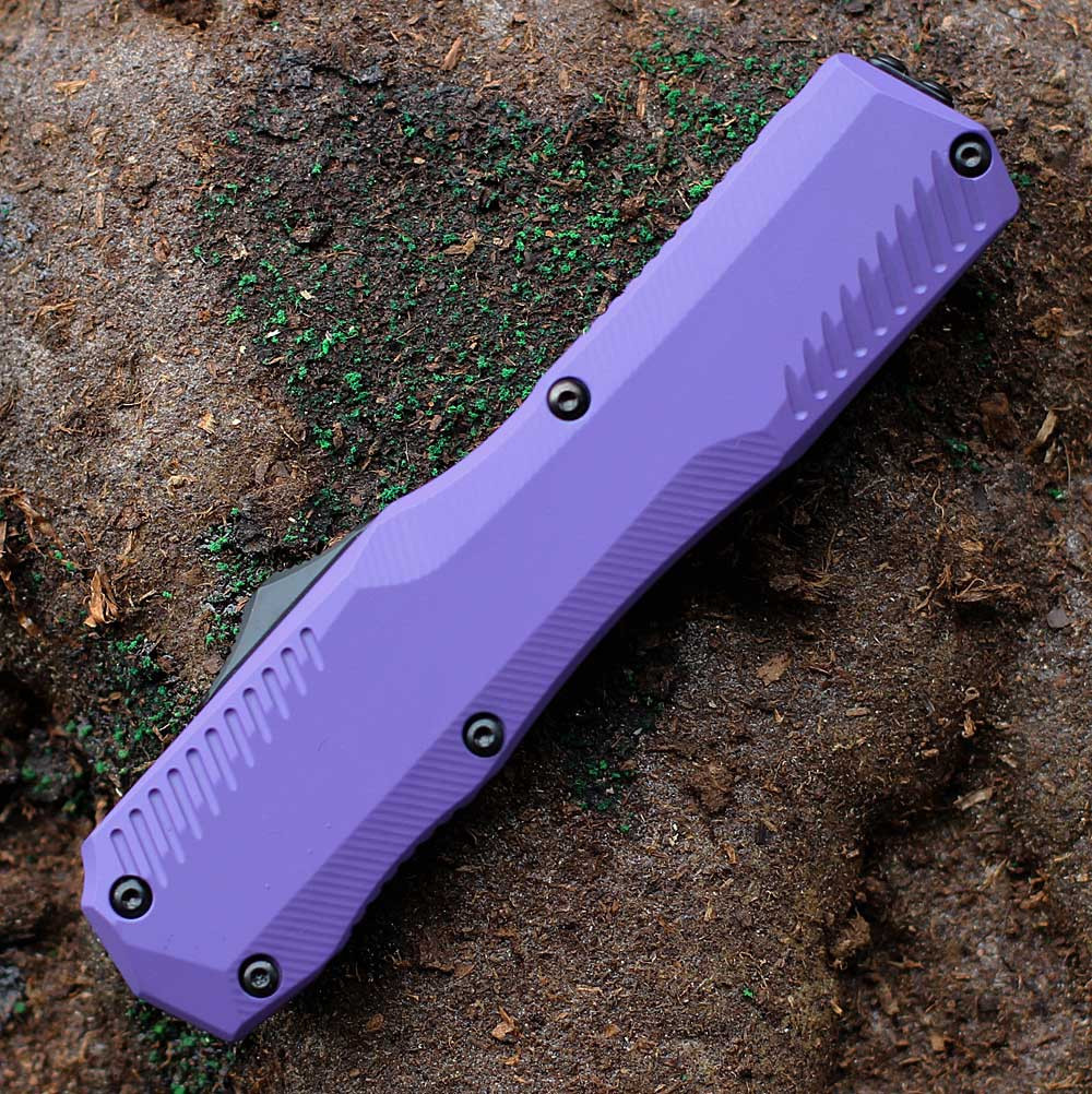 Kershaw Livewire Purple OTF | MagnaCut Black | 9000PURBLK | Knifeworks