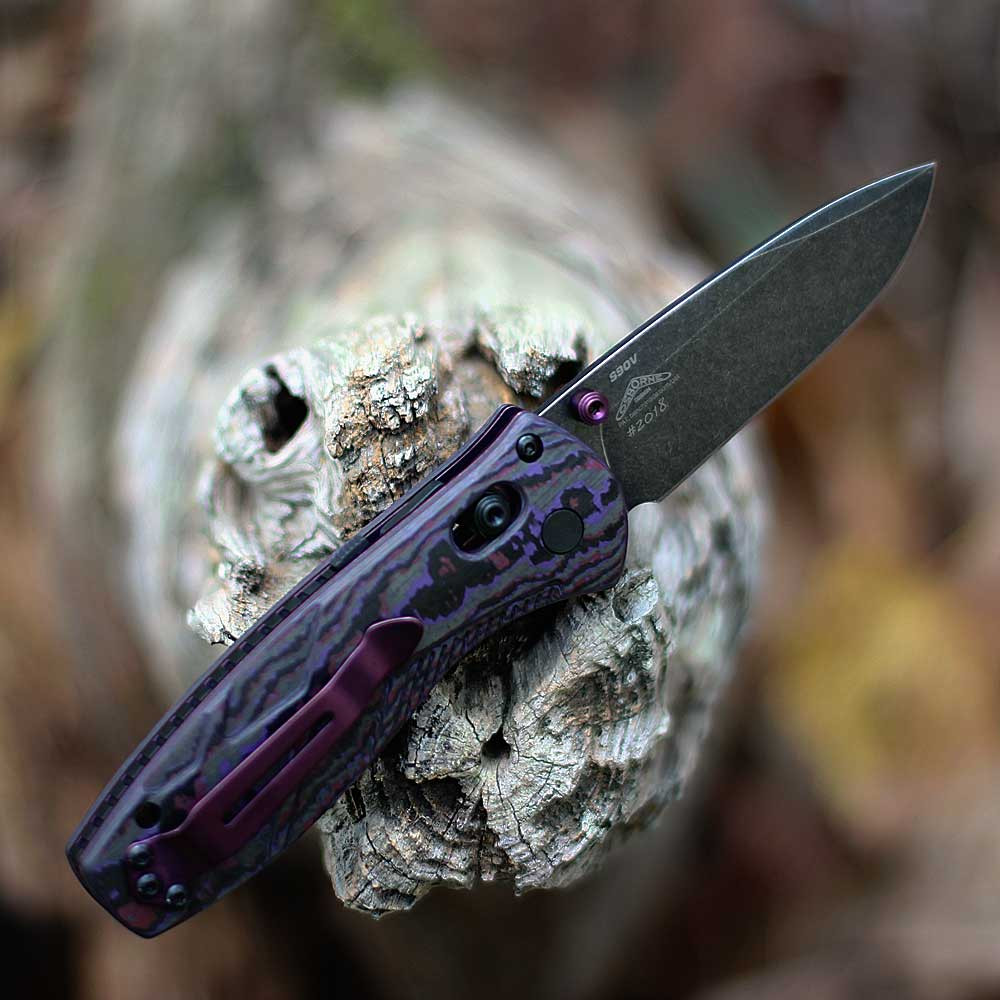 Benchmade Mini Barrage DLC S90V 2.91in 585BK-251 | Knifeworks