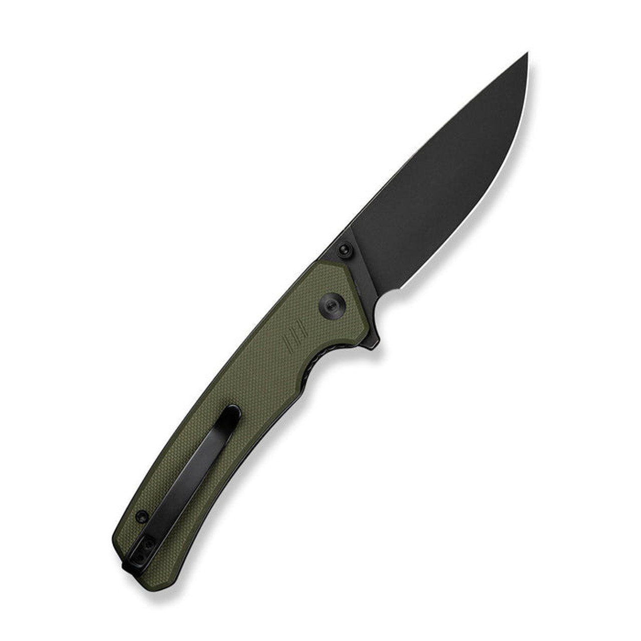 CIVIVI Merit (C24012-2) 3.28" Sandvik 14C28N Blackwashed Drop Point Plain Blade, OD Green G-10 Handle