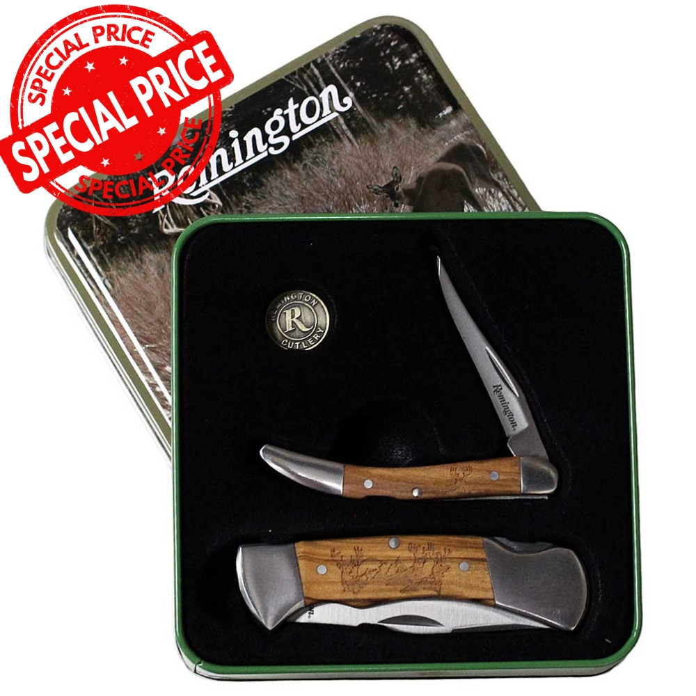 Remington Whitetail and Fox Collector Set | R15716 | Knifeworks