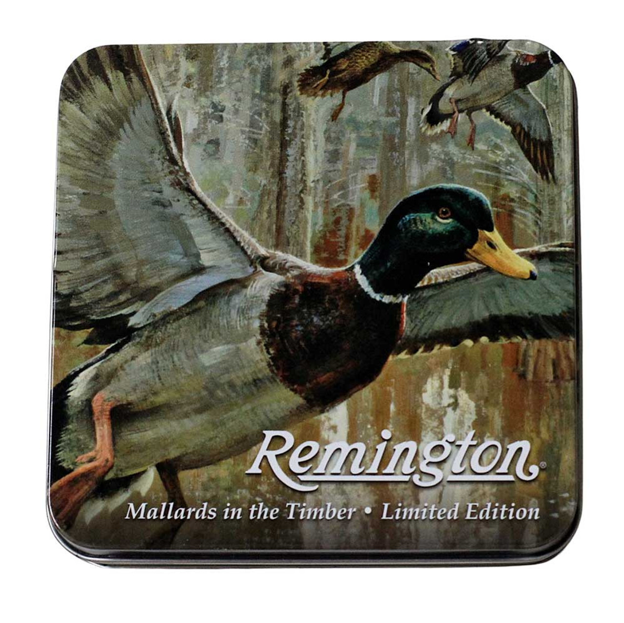 Remington Mallards in the Timber Knife and Tin Collector Set, R15686