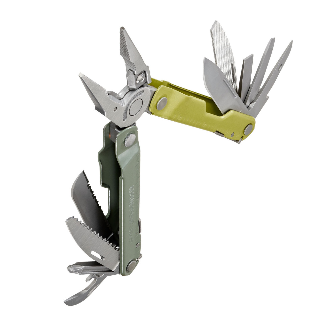 Leatherman Rebar (833314) Mossy Slate Handles, Moss Nylon Sheath - 17 Tools