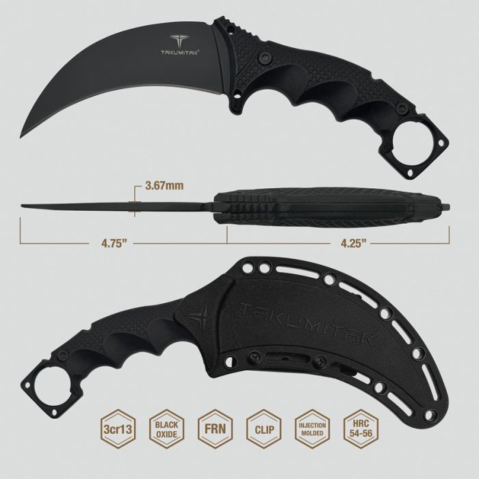 ナイフ Takumitak Midnight | TKF307 | Knifeworks