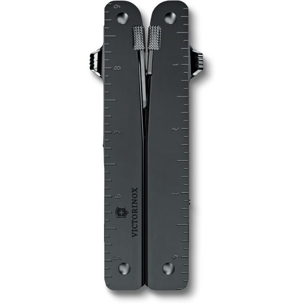 Victorinox Swiss Army Swiss Tool (3.0326.M3N) Burnished-Black Steel Construction, 26 Lockable Functions, Black Nylon Carry Sheath