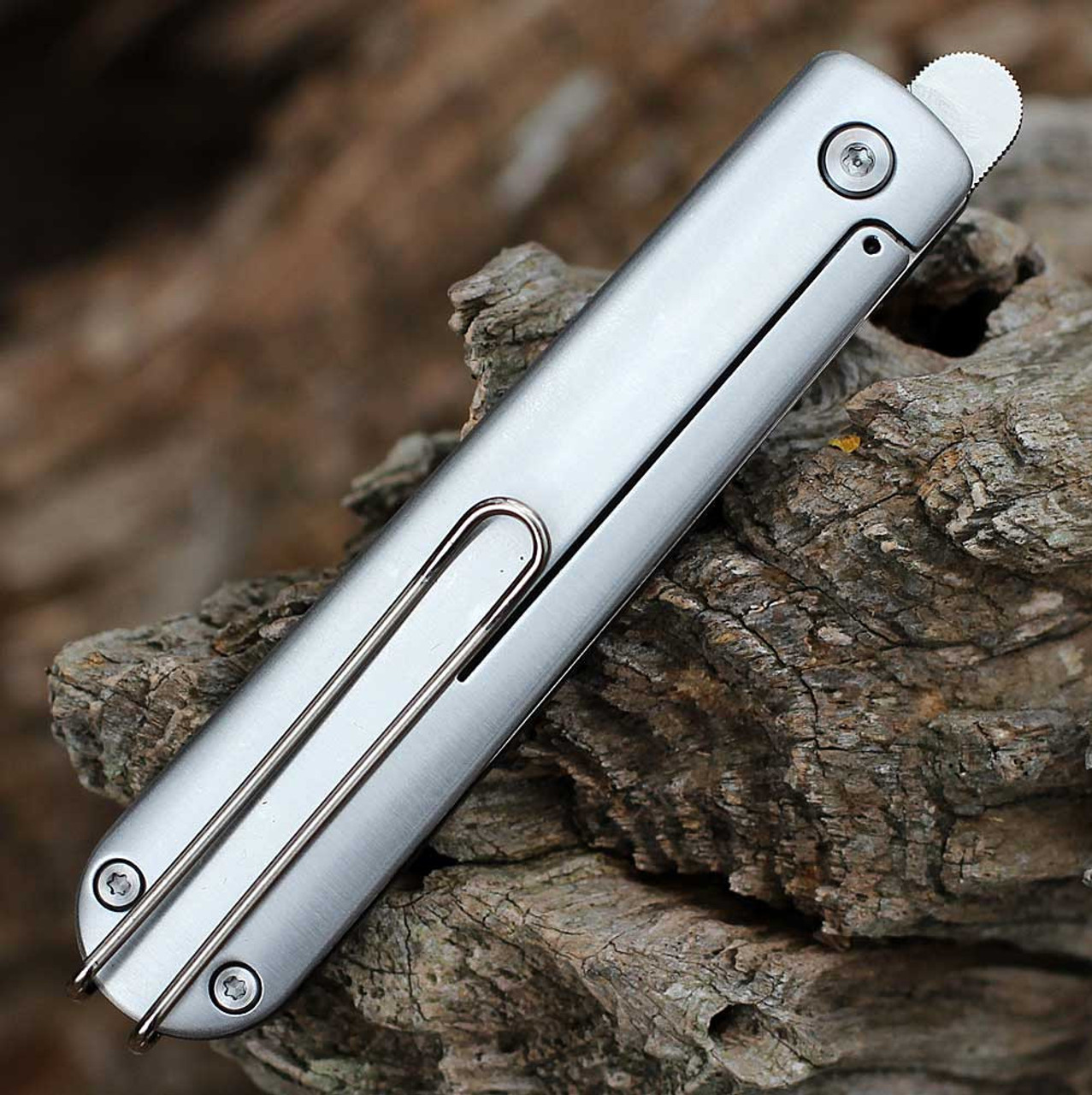 Boker Plus Friday Flipper 01BO898 - 2.83" Satin Nitro-V Sheepfoot Blade Plain Edge, Black G-10/Aluminum Handle