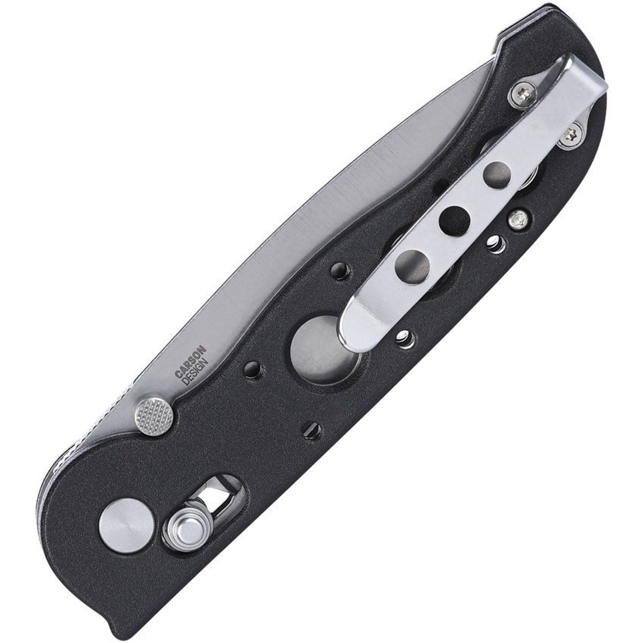 CRKT M16 (M16-02X) 3.11" D2 Stonewash Tanto Plain Blade, Black Grivory Handle