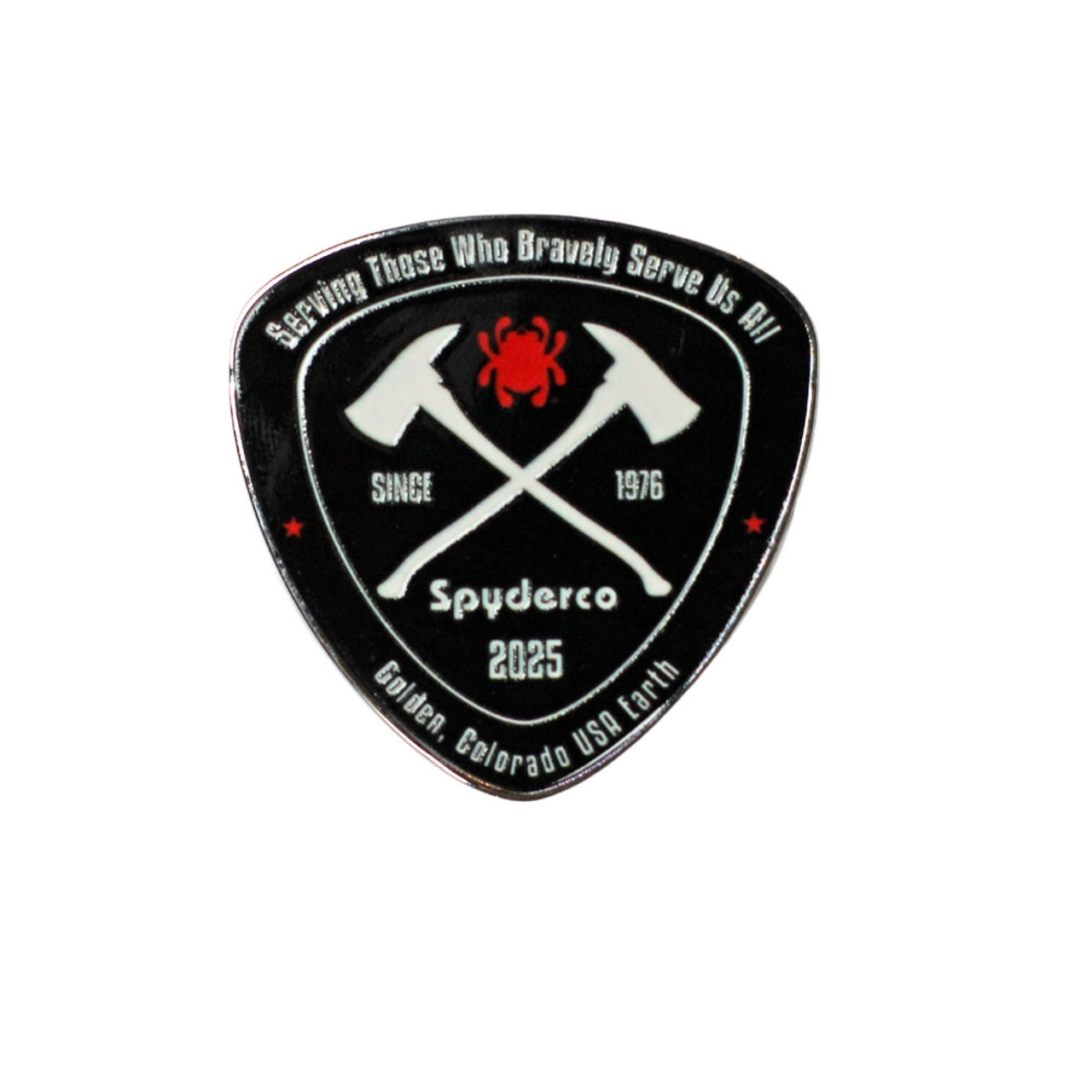 Spyderco Fire Dragon Coin COINFD2025, Support Our Firefighters