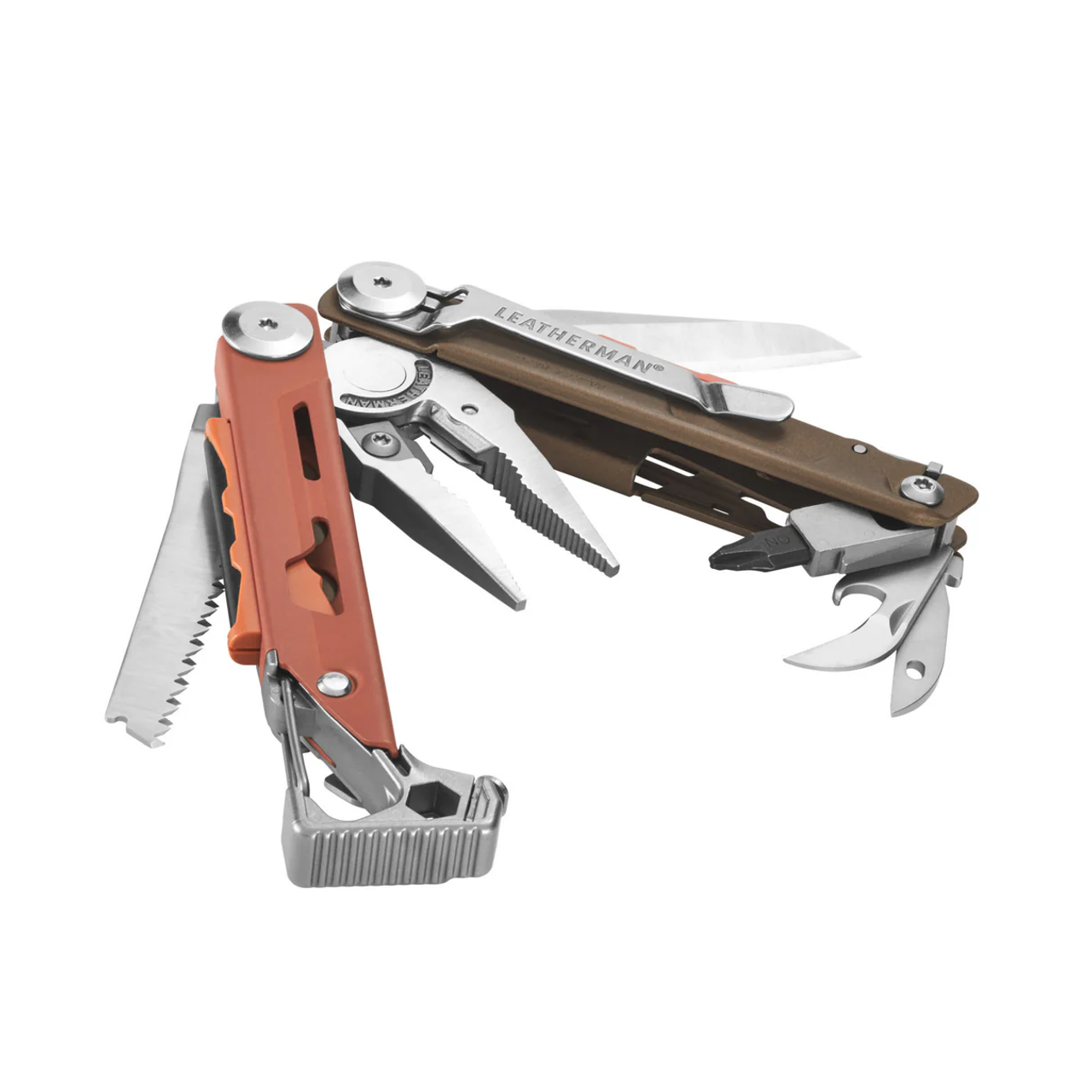 Leatherman Signal Multi-Tool (833441) Mesa Verde Stainless Steel Construction - 19 Tools