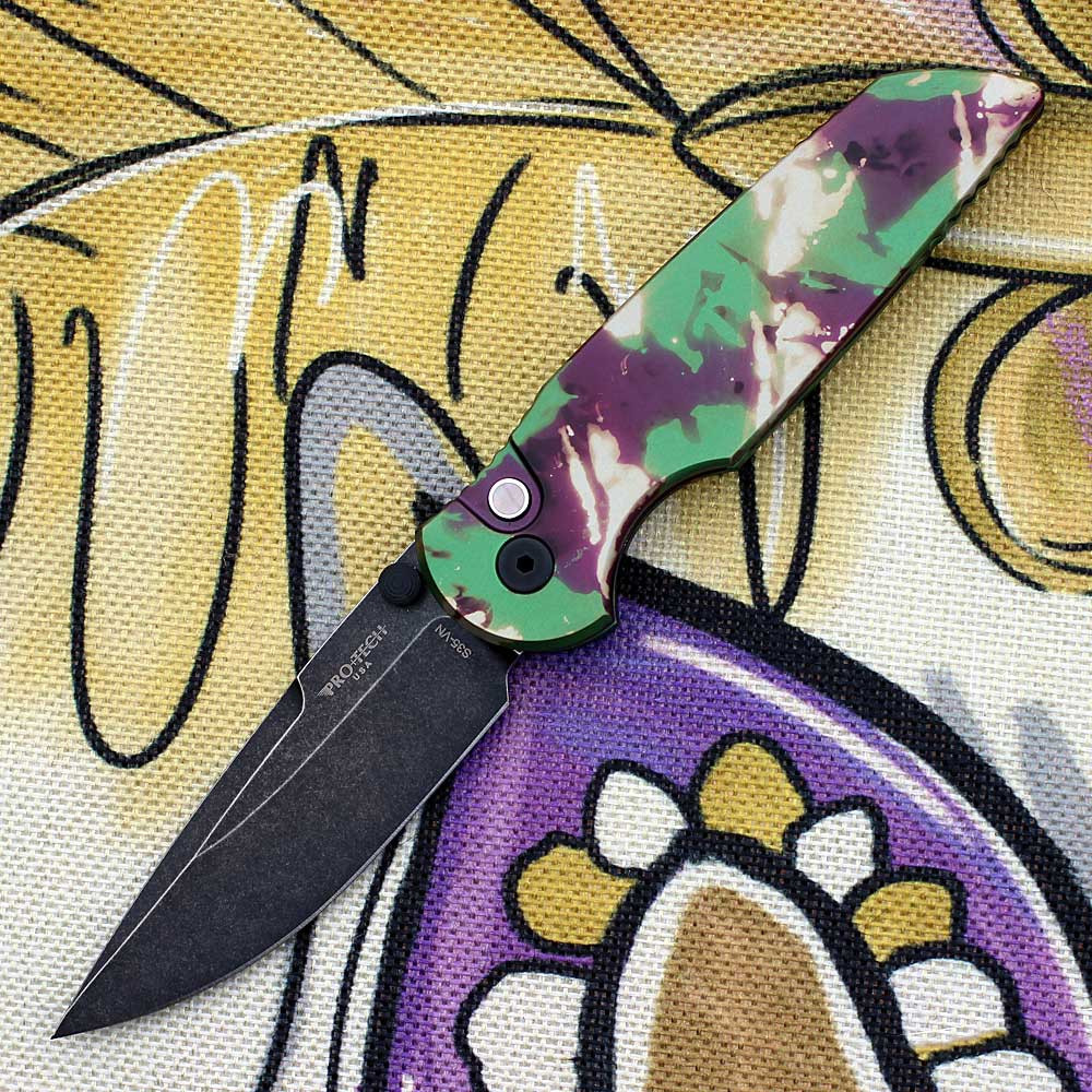 Pro-Tech Integrity Manual Mardi Gras Camo KW Exclusive open