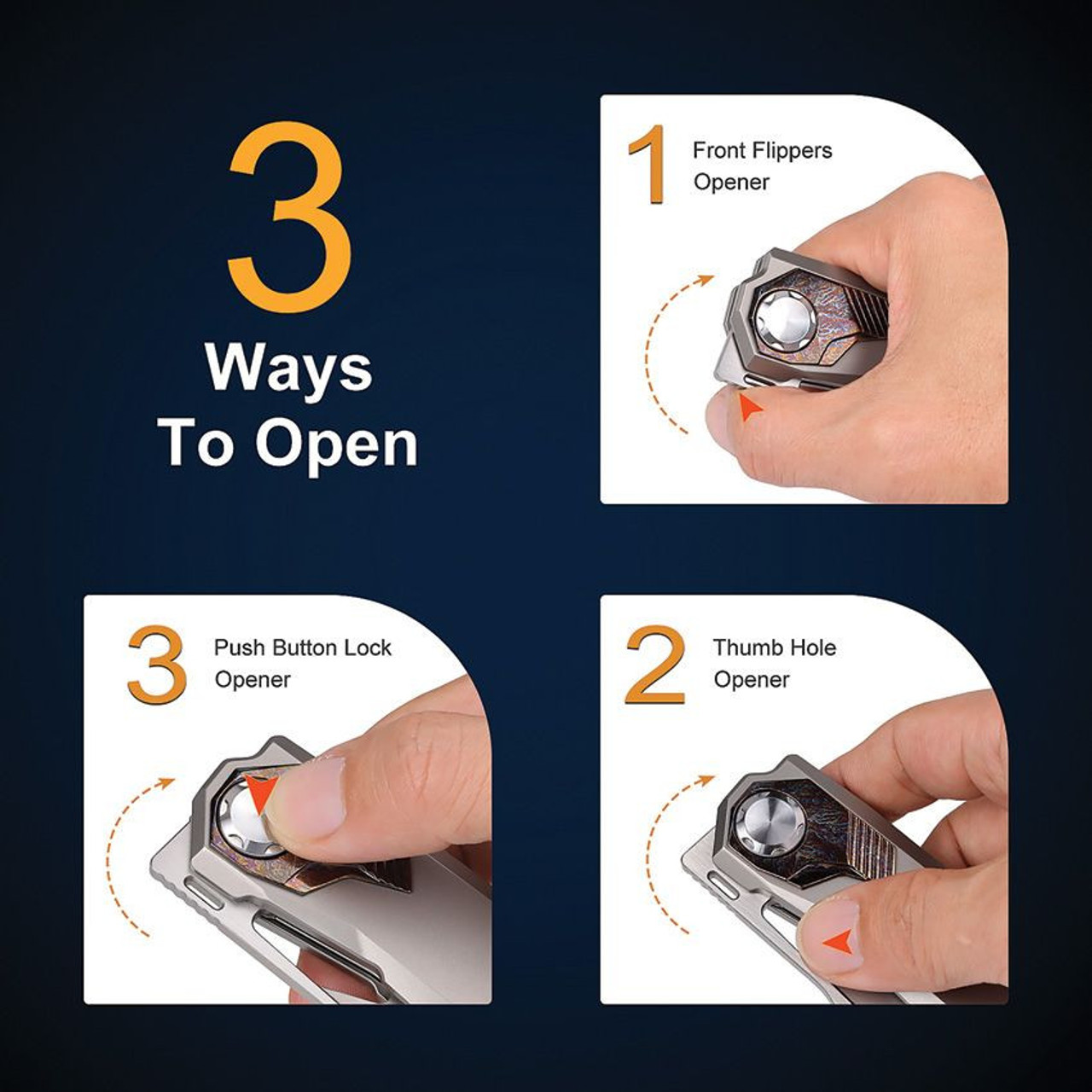 REMETTE Peregrine Falcon (RMTT1G) 3.15" M390 Satin Tanto Point Plain Blade, Grey Titanium Handle with Timascus Accents, Button Lock