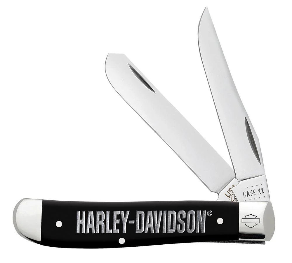 Case Harley Davidson Mini Trapper | 52231 Smooth Black Synthetic
