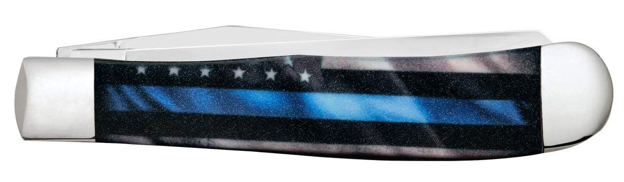 Case Trapper Blue Line/Flag 09578 CCI Smooth Synthetic (4254 SS)