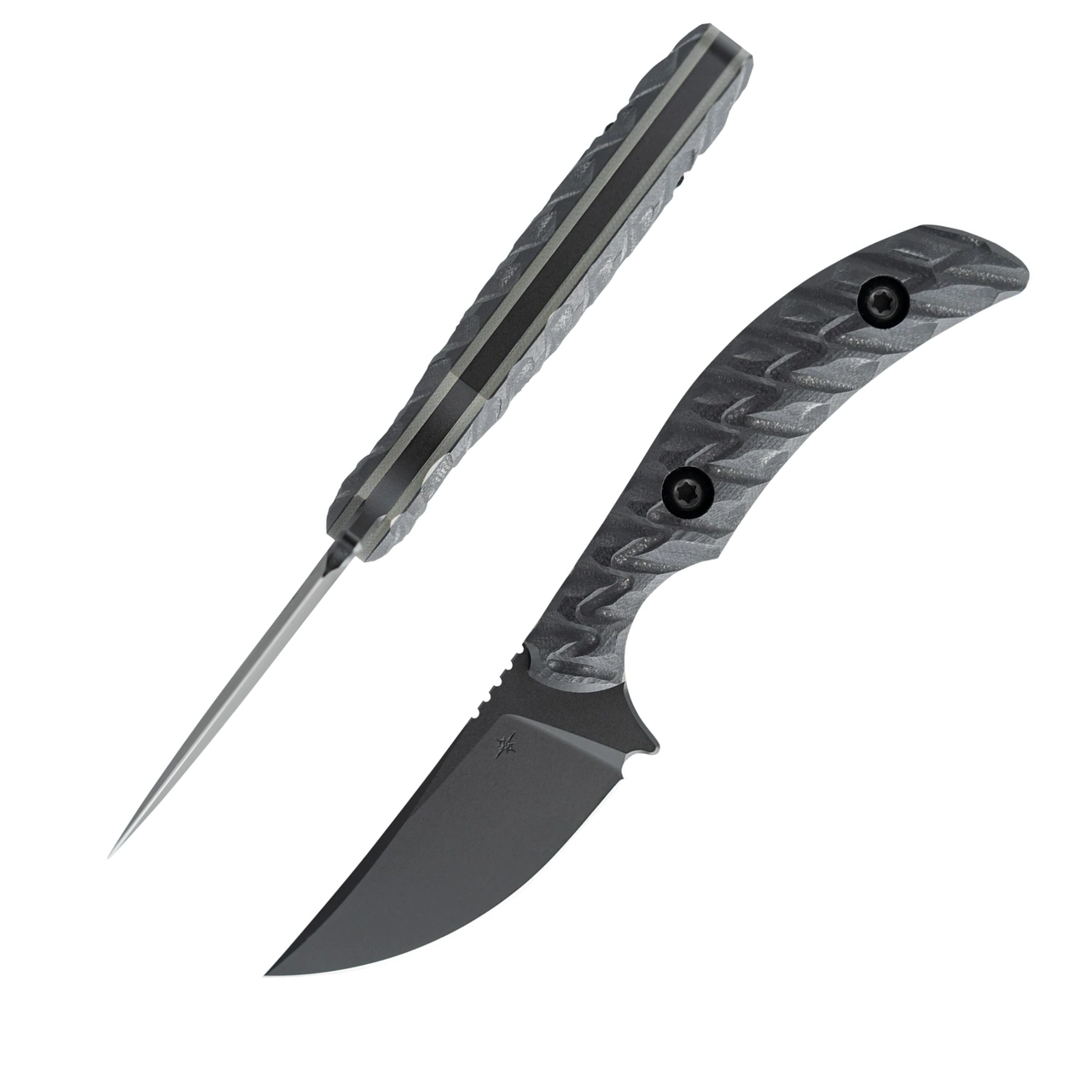 Toor Knives Shifter S Fixed Blade (TR878) 2.75" CPM-M SoCom Black Drop Point Plain Blade,  SoCom G-10 Handle, Full Tang, Kydex Sheath