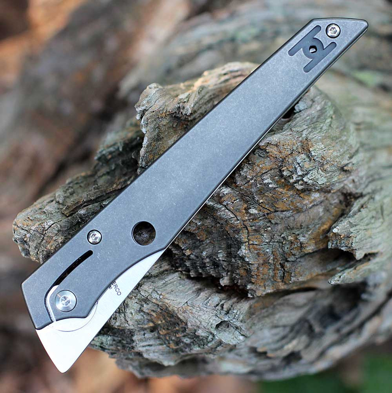 Ball‑joint non‑locking mechanism and seated bearings detail Spyderco COBOL