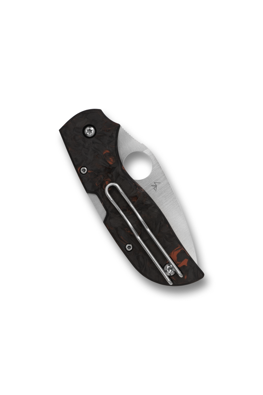 Spyderco Chaparral® Red Fatcarbon® (2.80" CTS XHP) Reveal 18 C152CFRD