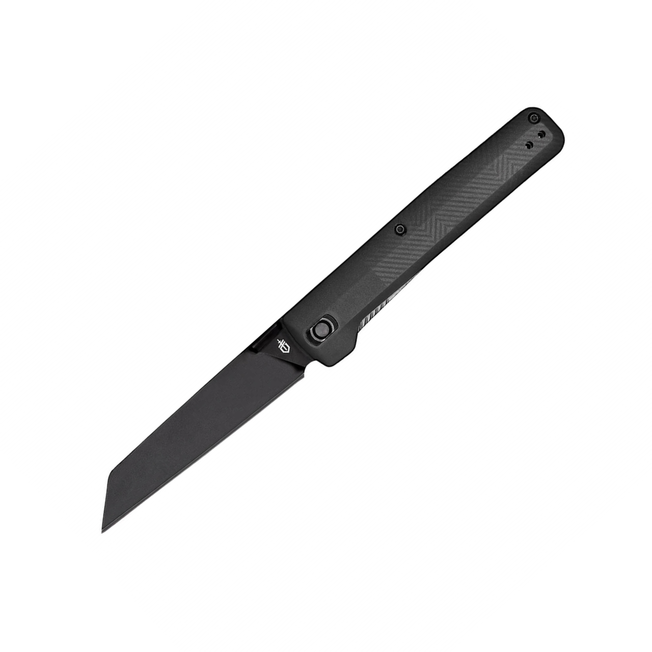 Gerber Pledge (G30-001883) 3.7" 7Cr17MoV Black Reverse Tanto Blade, Black GFN Handle, Liner Lock