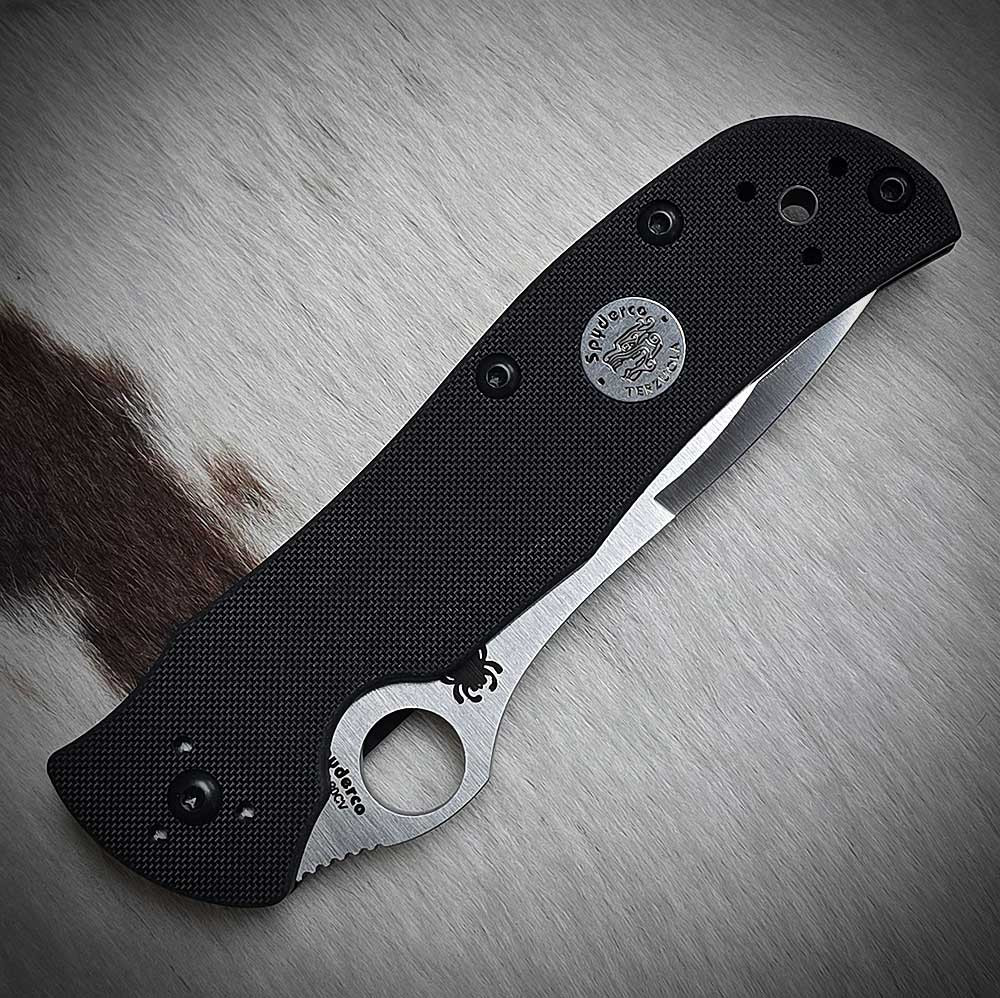 Bob Terzuola Design Black G10 Handle