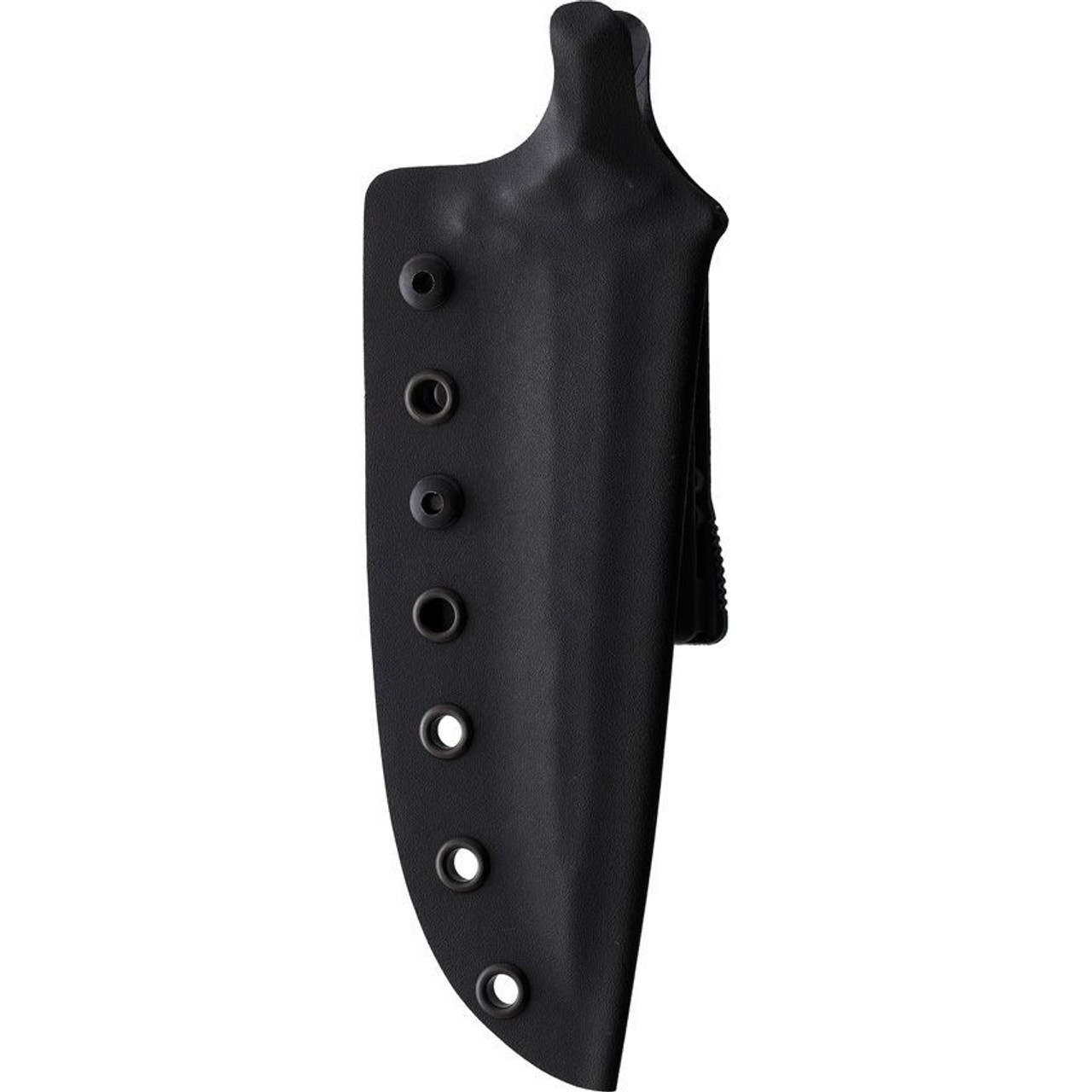 Stroup Knives Dagger Fixed Blade - Purple G10 (STPDAGPG10S) 5" 1095HC Steel Blade Blackwashed Plain Edge Blade, Kydex Sheath & Blade Tech Tech Lock Belt Clip