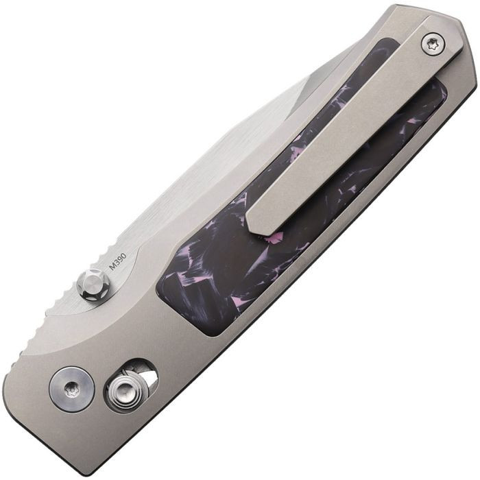 REMETTE RT- Aurora-P Crossbar Lock Ti/CF | RMTAURAP | Knifeworks