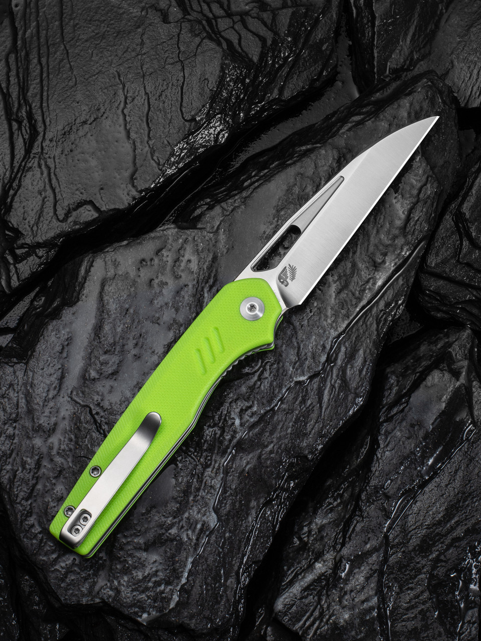 CIVIVI Guile Front Flipper- Fluorescent Green G10 | C24062B-2