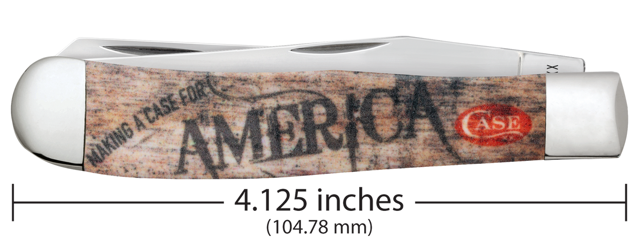 Case Trapper 10846 "Making A Case For America" - Smooth Color Infusion (4254 SS) 2025 Shot Show Exclusive