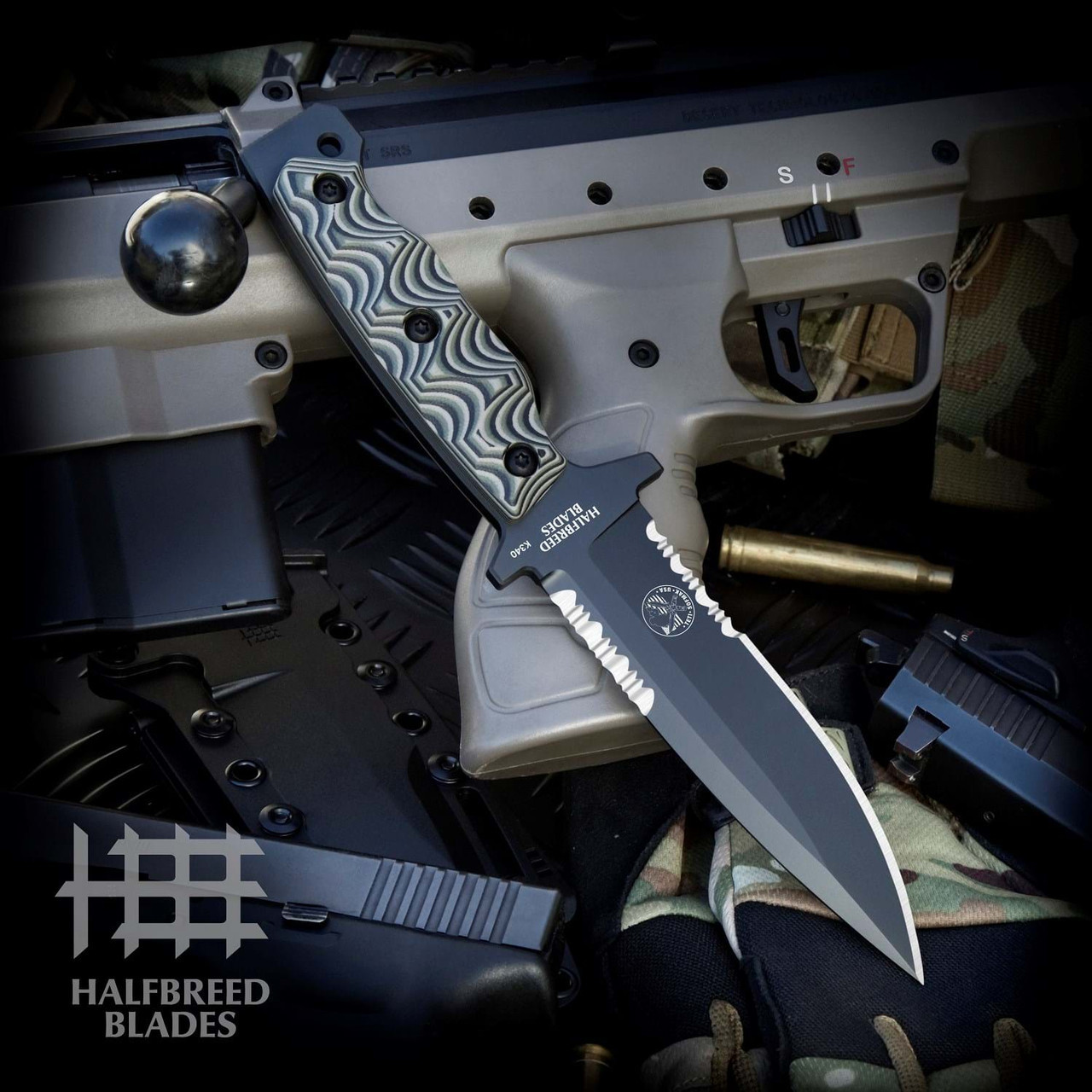 Halfbreed Blades Medium Infantry Knife SOFMAK | MIK-04-SOFMAK