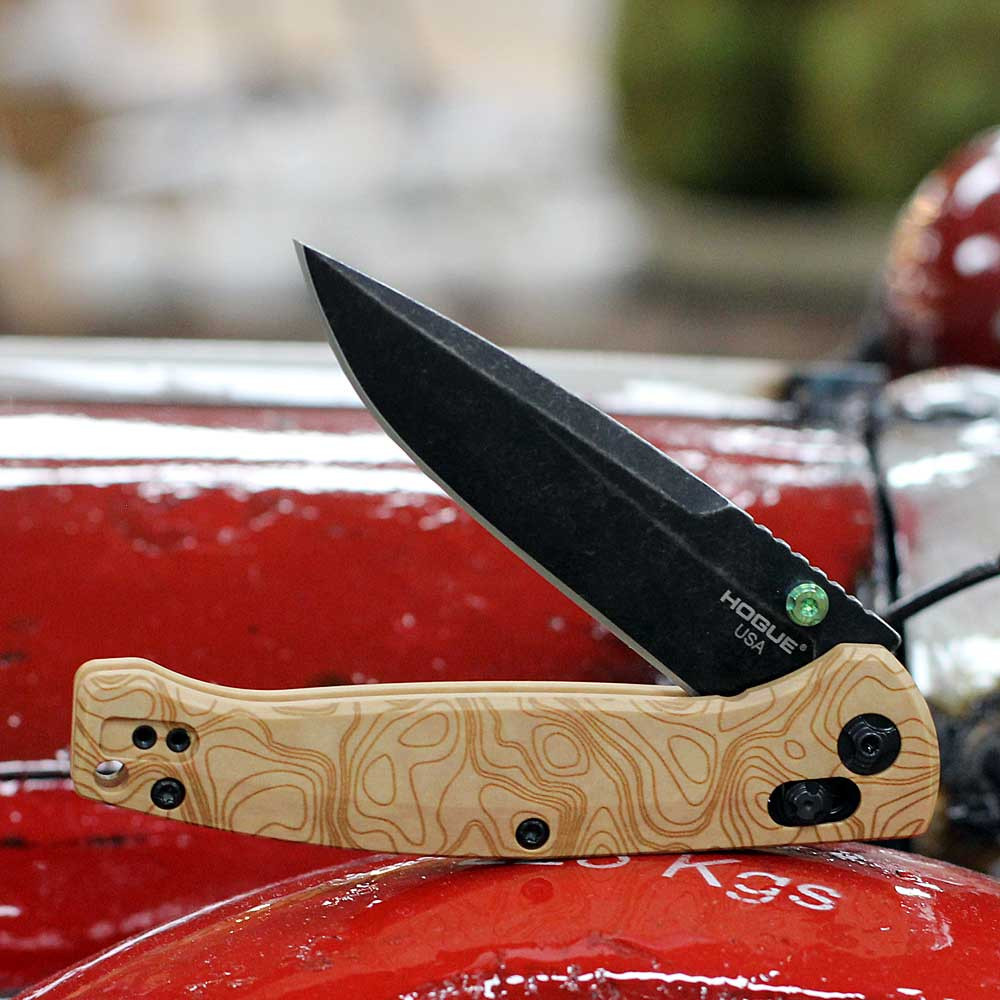 Hogue Mysto WoodManual Folder | 24459-Maple Valley Richlite