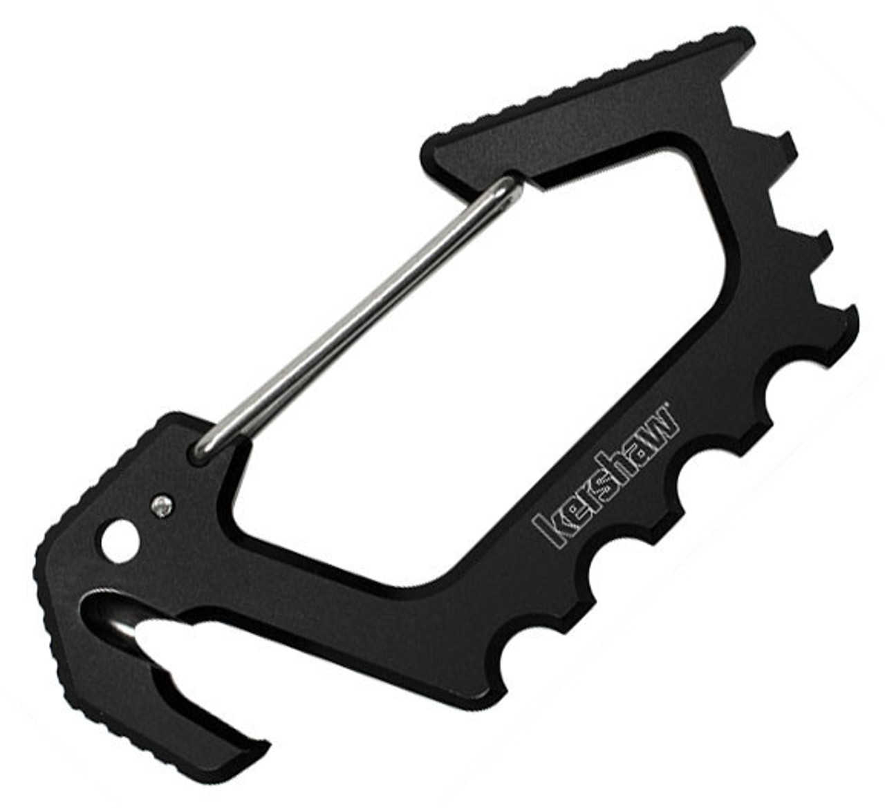 Kershaw 1150BLKX Jens Carabiner Black, SS, TiNi Coating