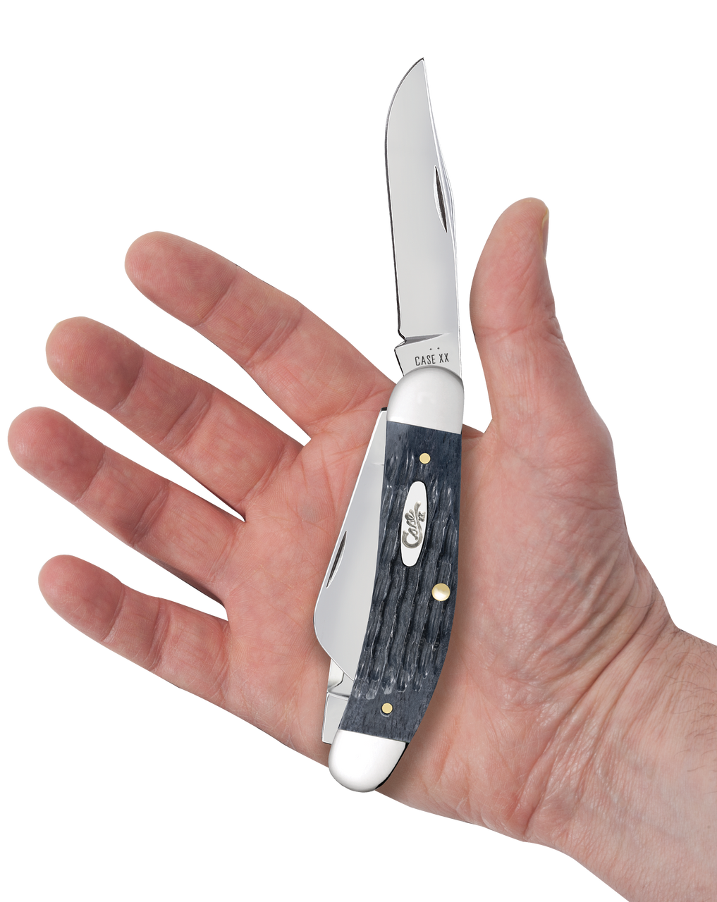 Case Sowbelly 58426 Pocket Worn Gray Bone Crandall Jig 317 (TB6339 CS)