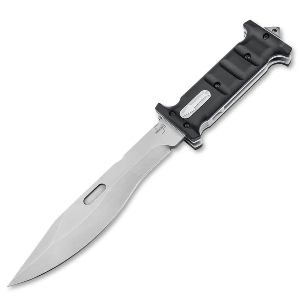 Boker Plus Extension Knife 02BP0003 in the fully extended 7.3 inch position.
