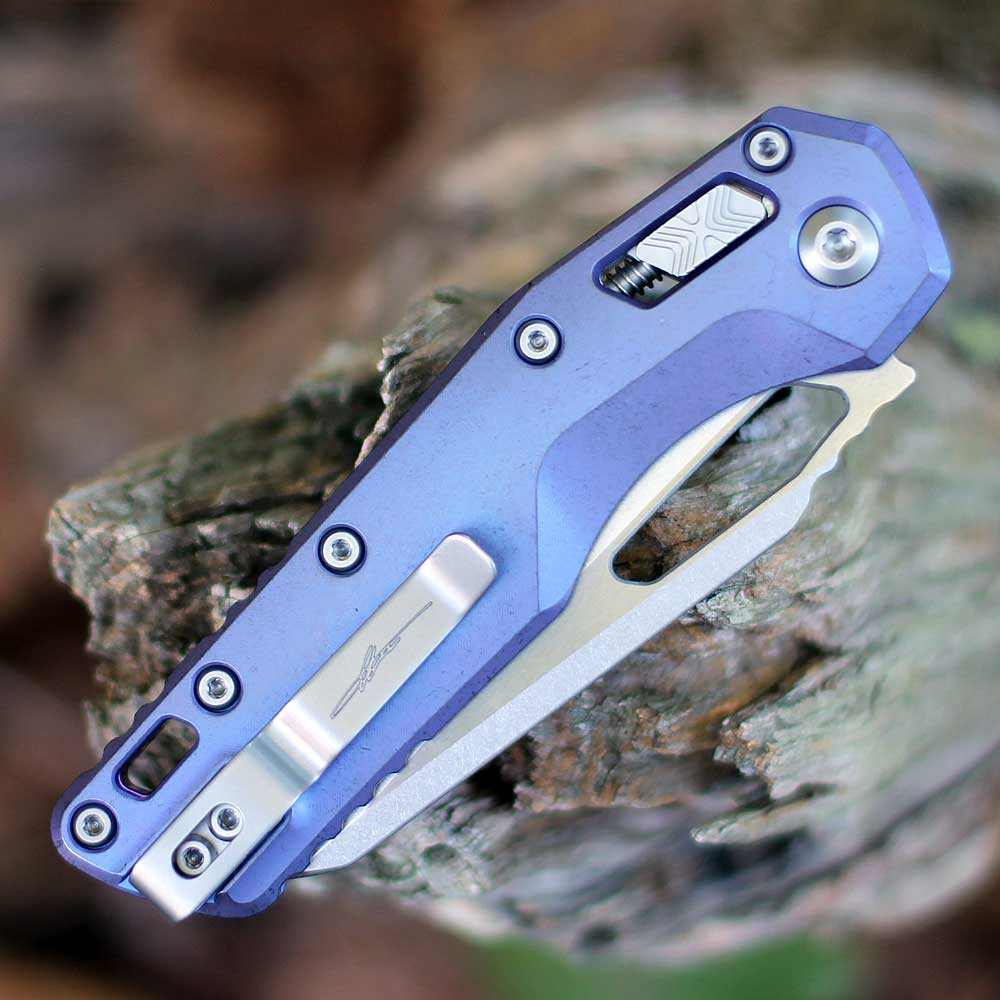 Microtech MSI Marfione Select Purple Haze Titanium 3.88