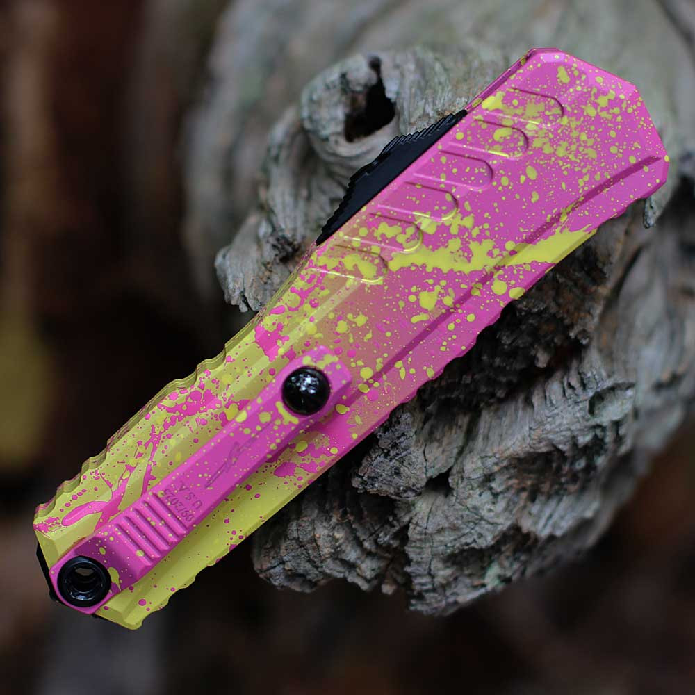 Microtech Cypher II OTF | 121-1 CYPK SPLS | Knifeworks