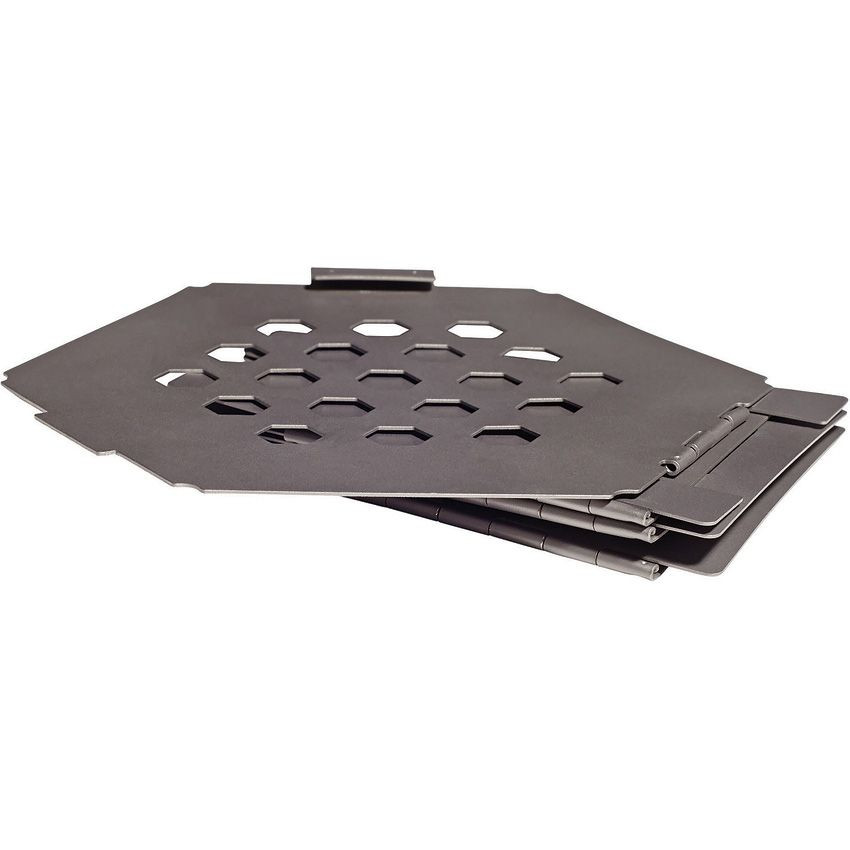 Vargo Outdoors Titanium Hexagon Backpacking Wood Stove - Foldable, Lightweight, Portable, With Nylon Carry Case