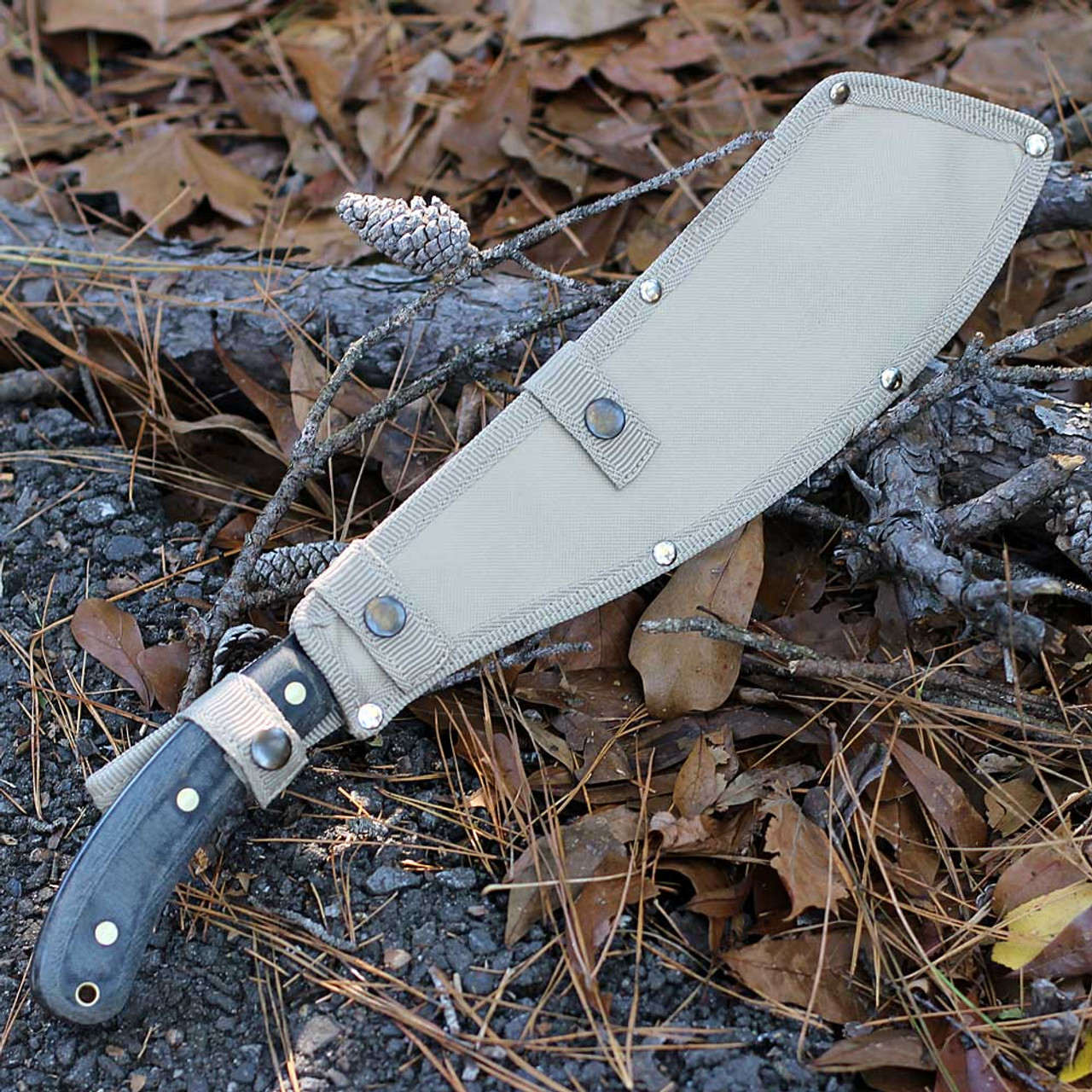 ESEE El Deguello - 12.75" 1075 Carbon Micarta Machete DEGUELLO