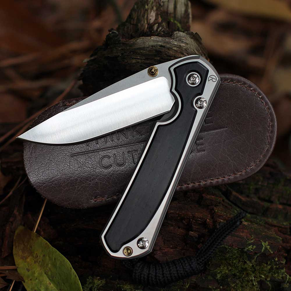 Chris Reeve Small Sebenza 31 MagnaCut Drop Point Bog Oak | Knifeworks